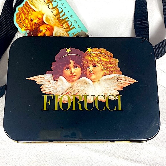 VINTAGE Fiorucci Box Bag with Crossbody Strap - Picture 2 of 11